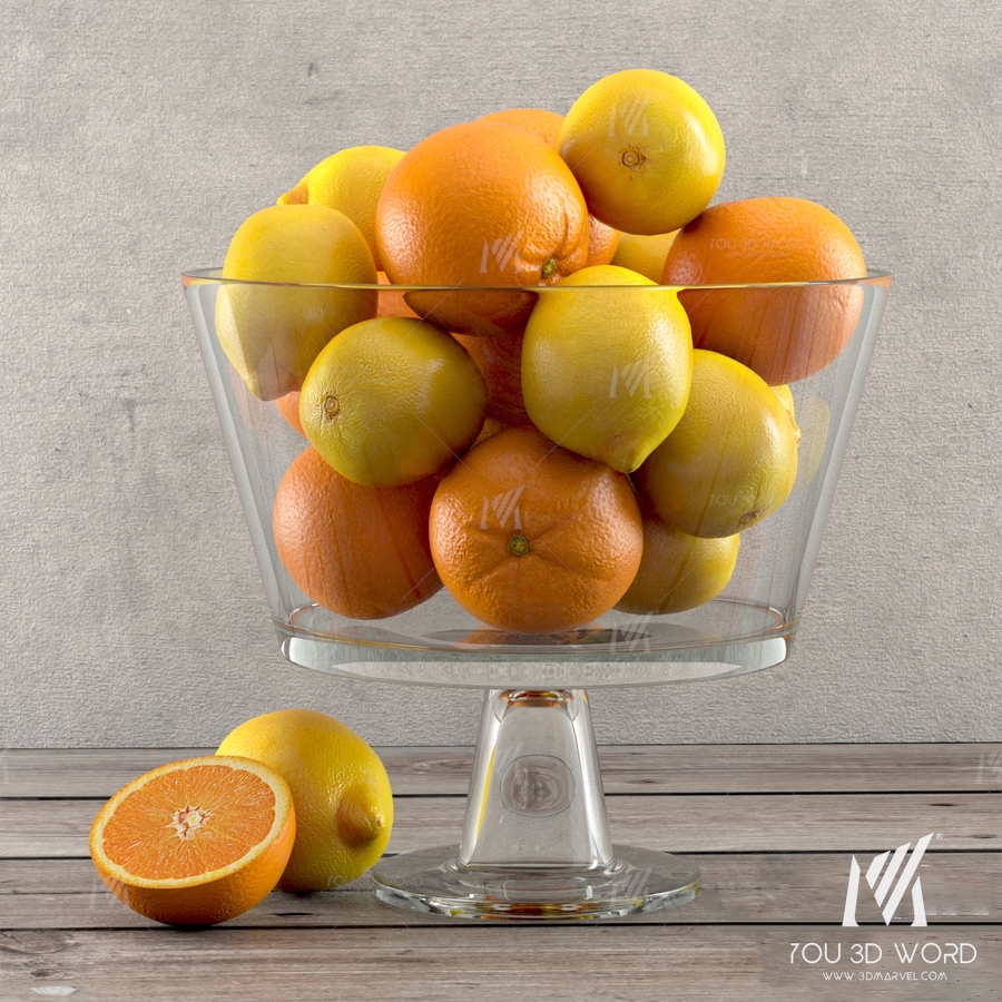 lemons and oranges